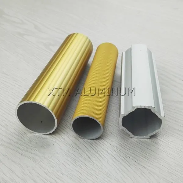 Tubo de alumínio extrudado